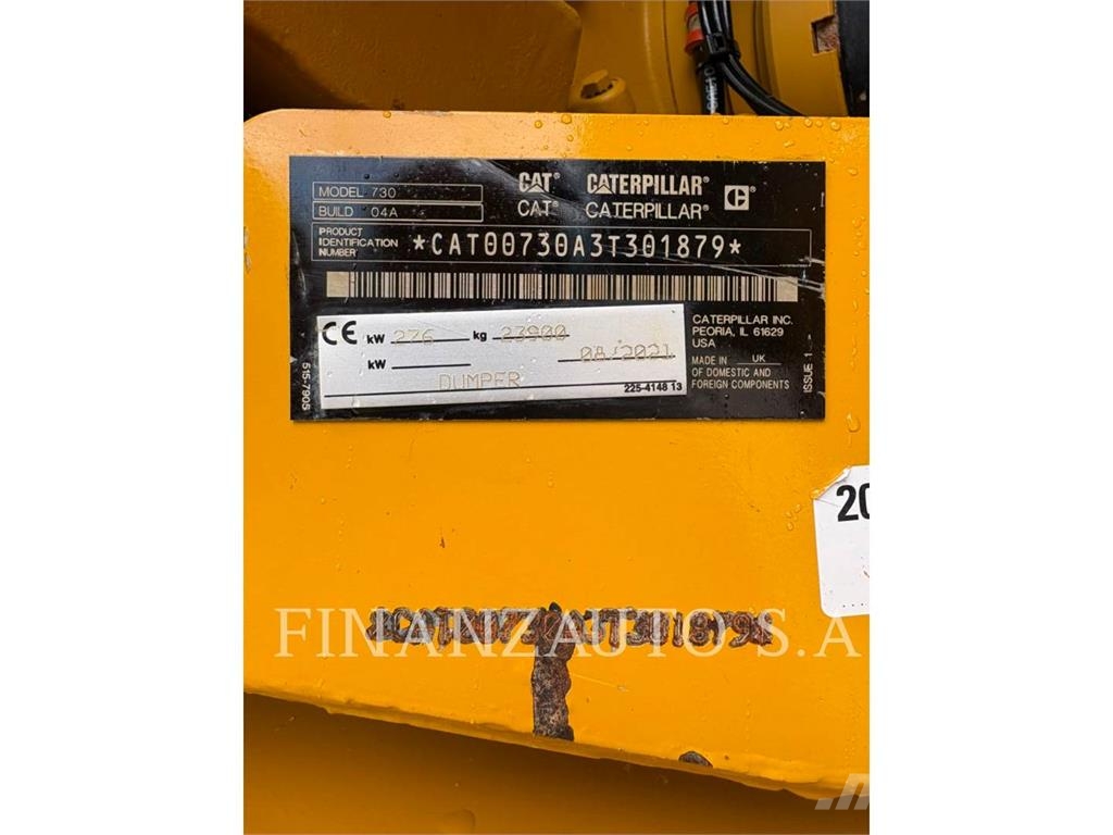 CAT 730 Σπαστό Dump Truck ADT