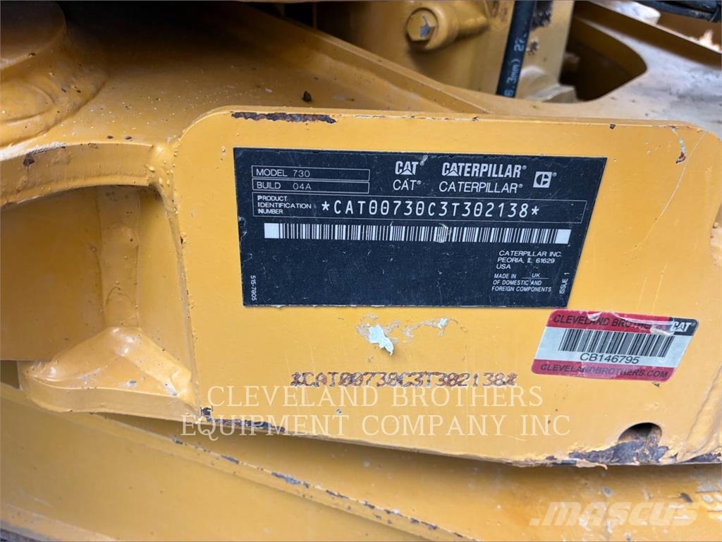 CAT 730 Liigendraamiga pinnaseveokid
