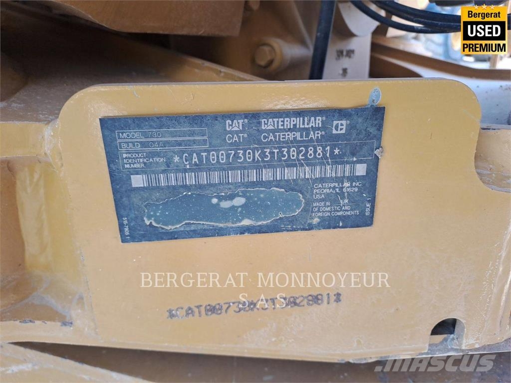 CAT 730 Dumper - Knickgelenk