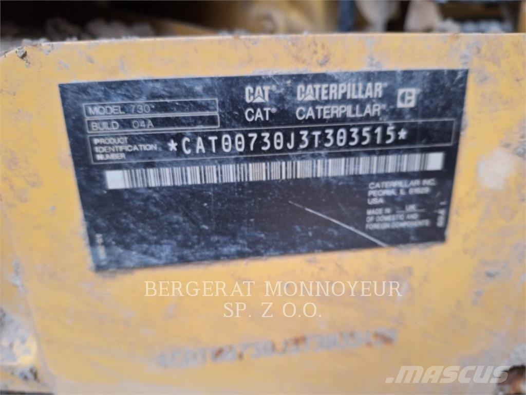 CAT 730-04 Dumper - Knickgelenk
