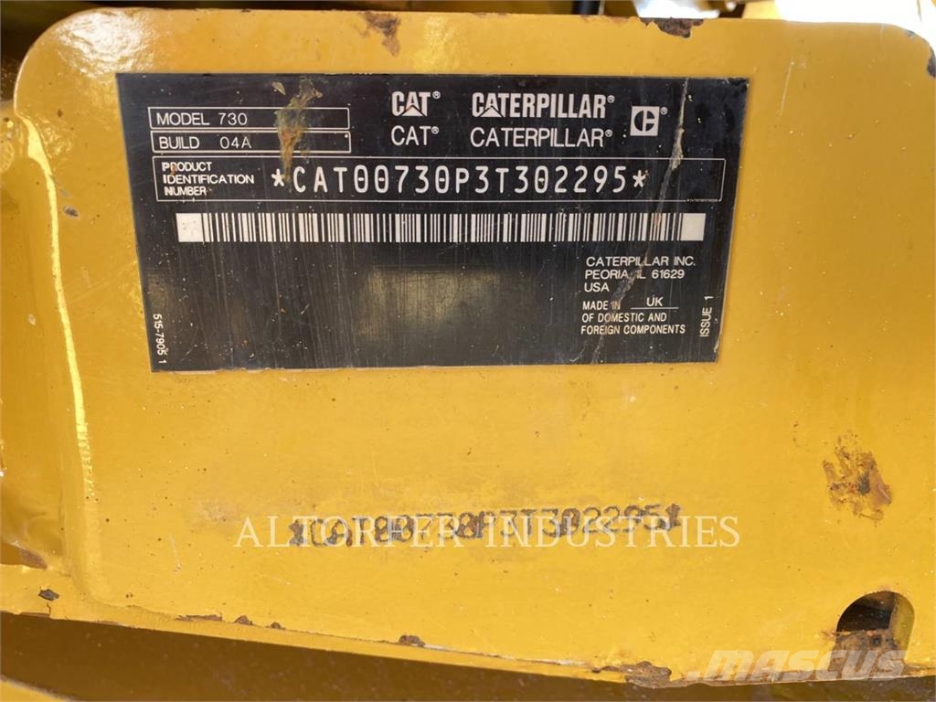 CAT 730-04 Liigendraamiga pinnaseveokid