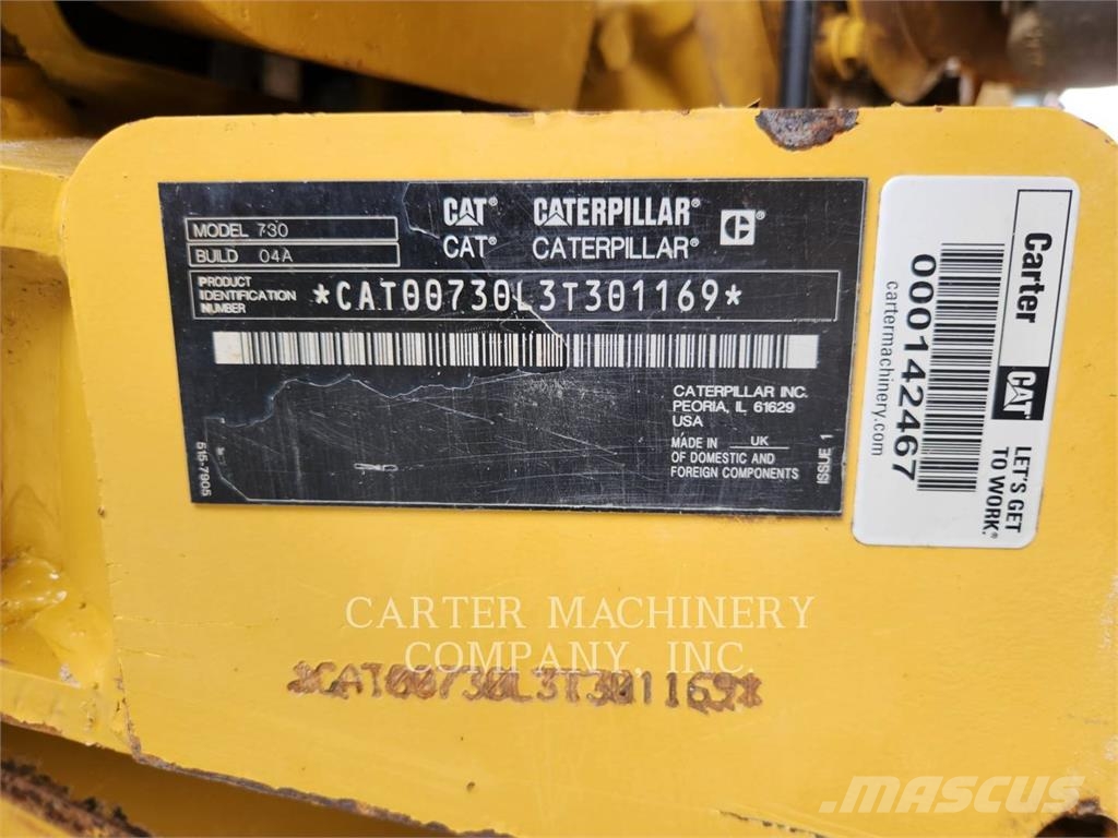 CAT 730-04 TG Kĺbové nákladné autá