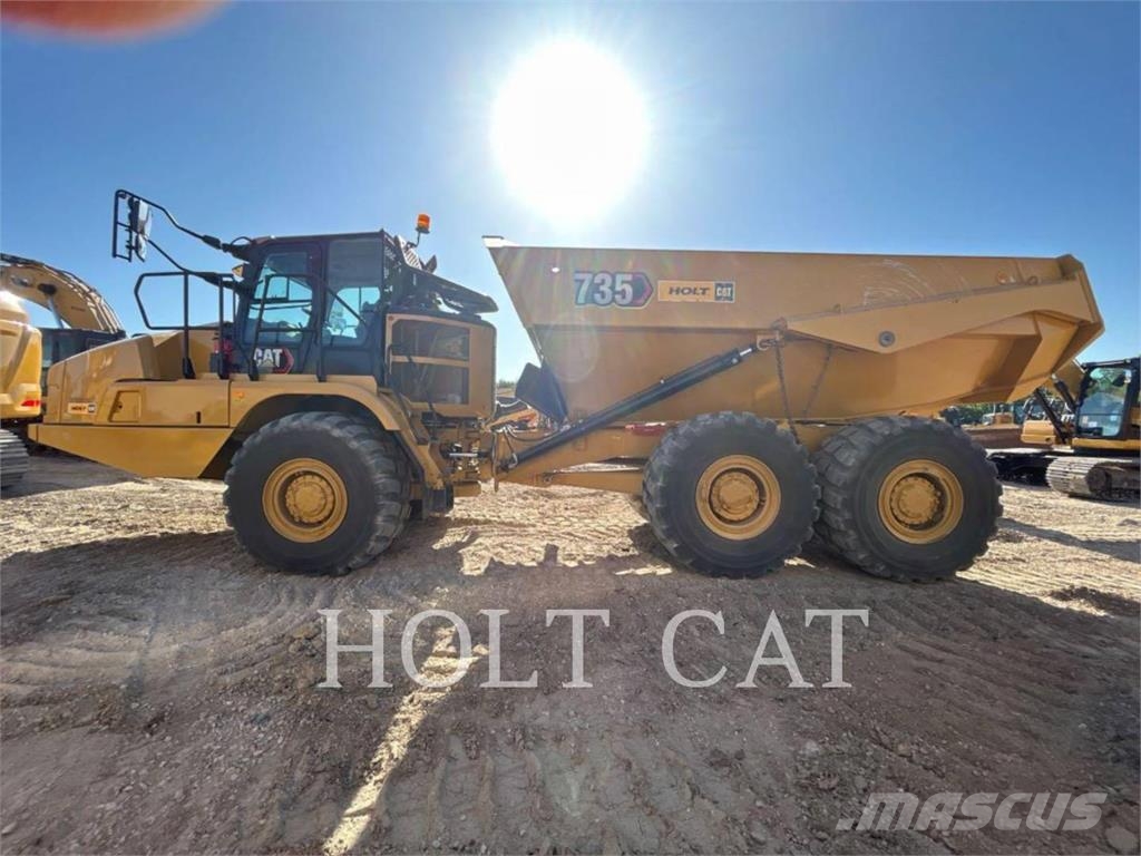 CAT 735 Dúmpers articulados