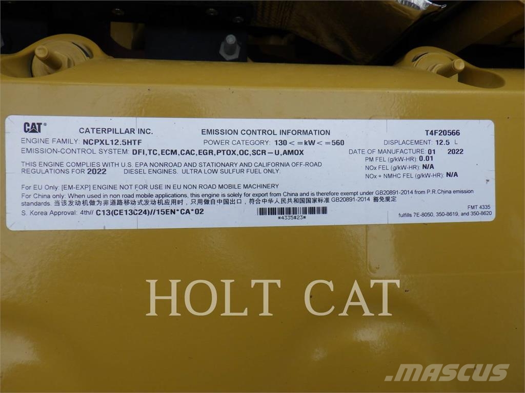 CAT 735 Dúmpers articulados