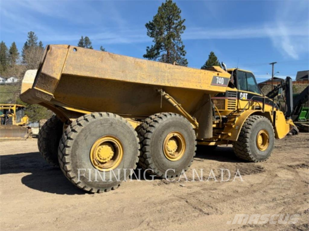 CAT 740 Σπαστό Dump Truck ADT