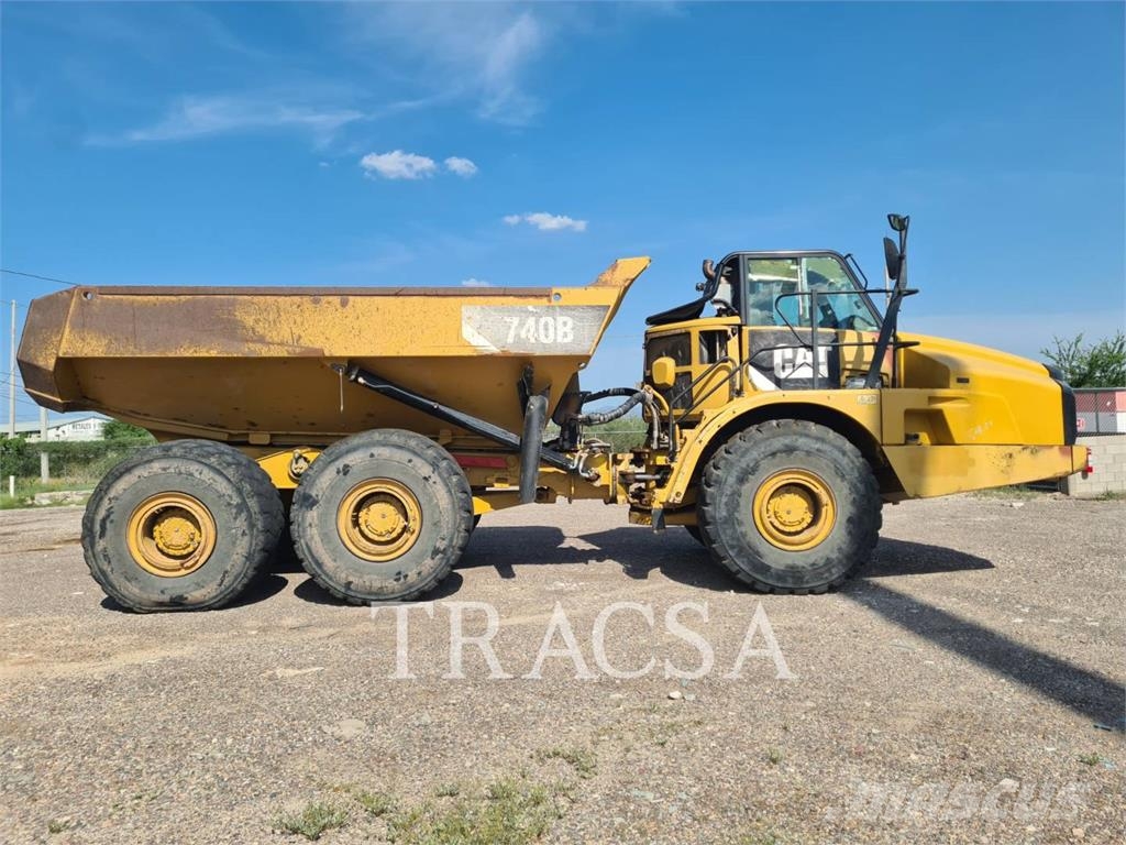 CAT 740B Zglobni demperji