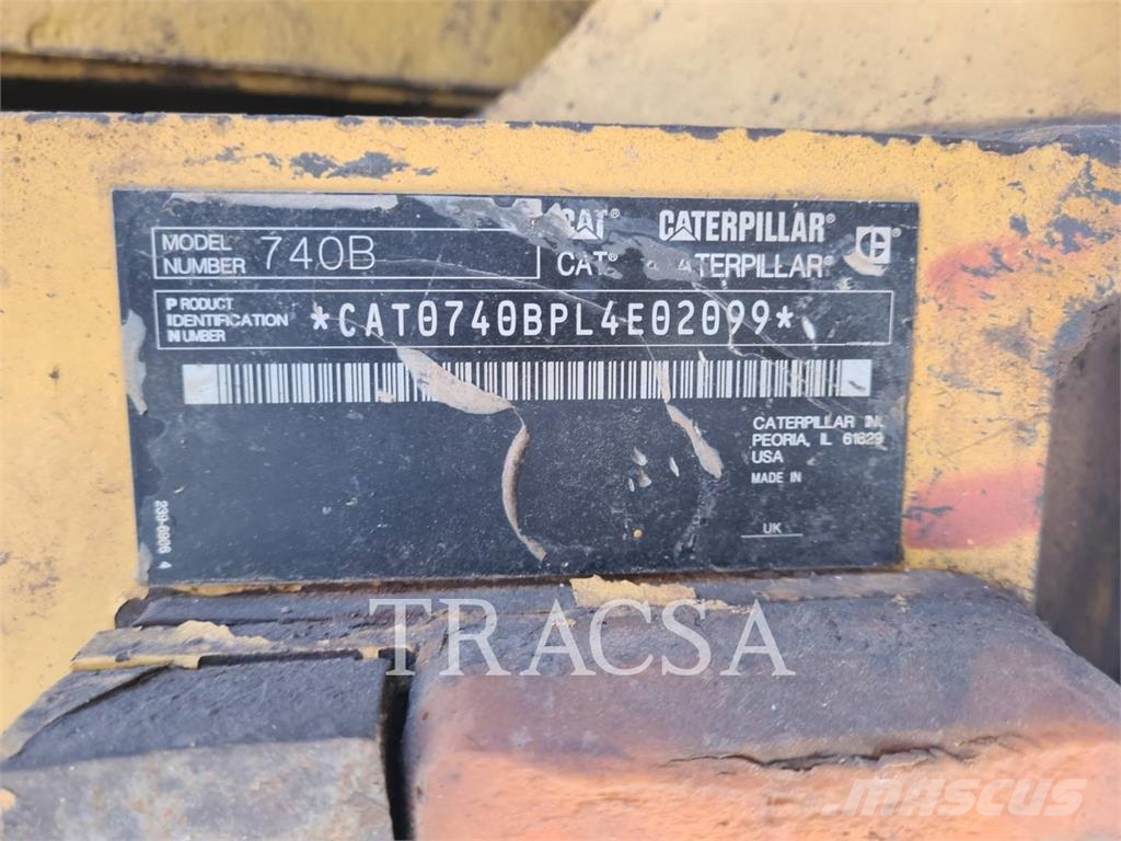 CAT 740B Zglobni demperji