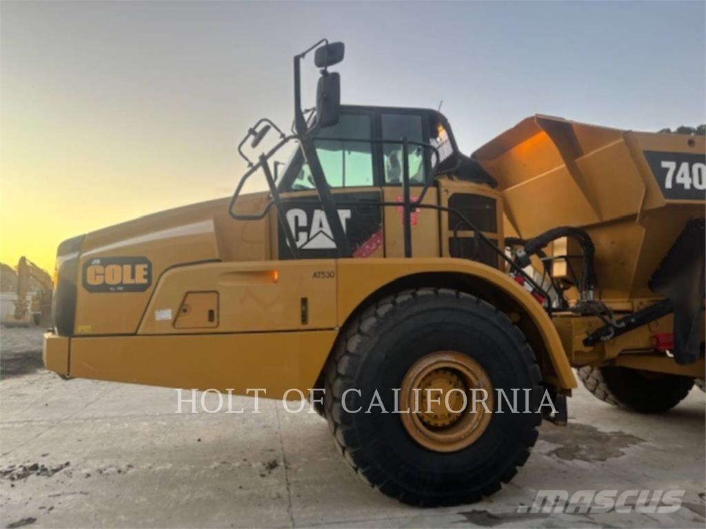 CAT 740B Kloubové dempry