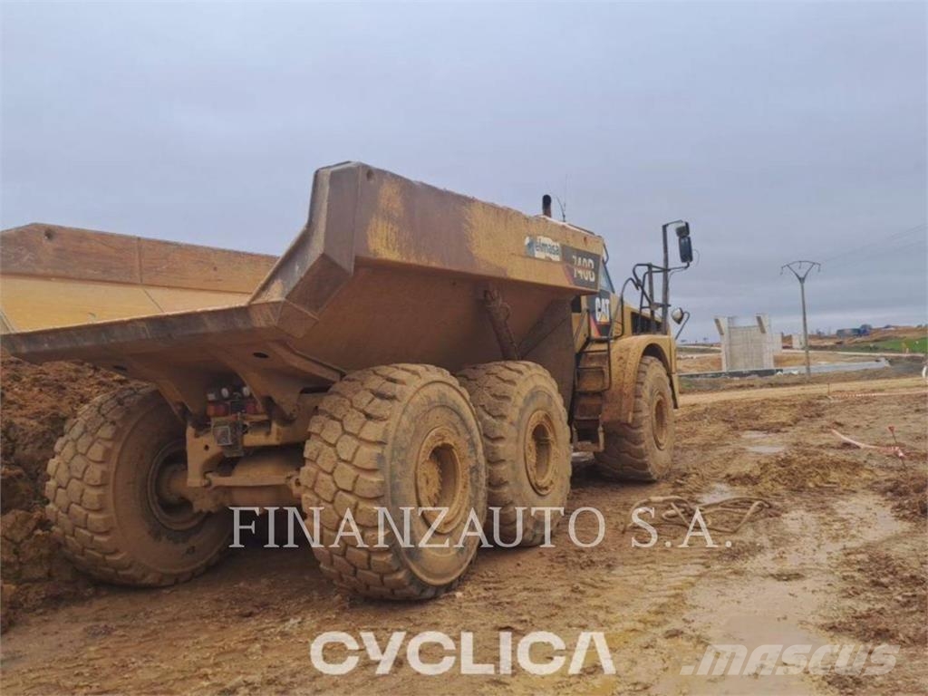 CAT 740B Σπαστό Dump Truck ADT