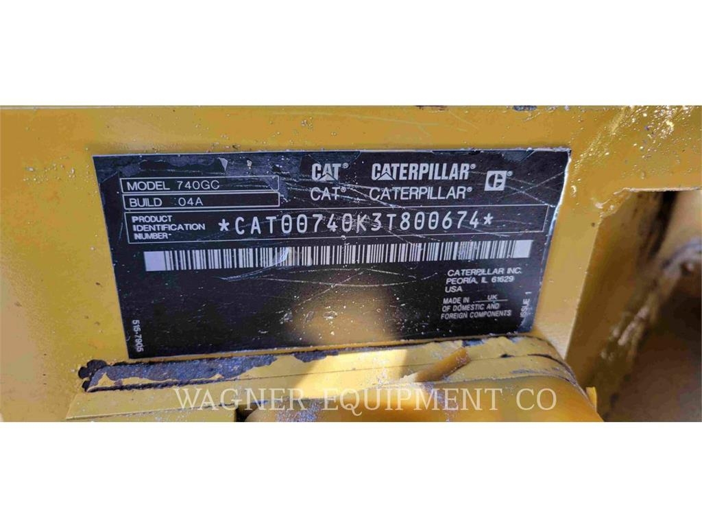CAT 740GC Zglobni demperji