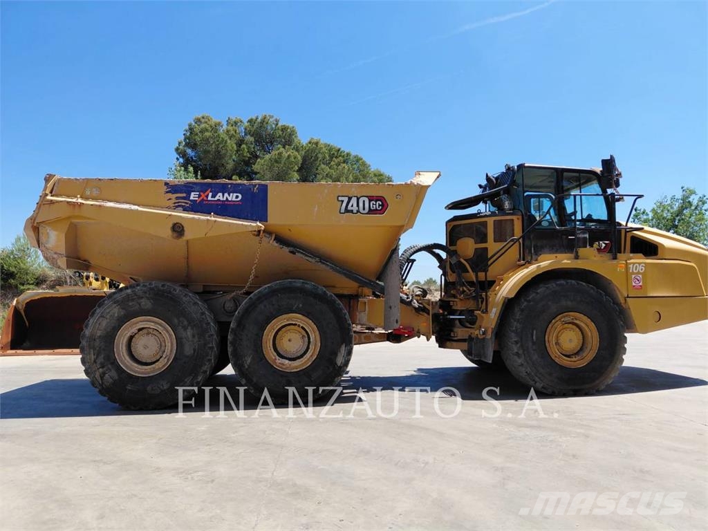 CAT 740GC Σπαστό Dump Truck ADT