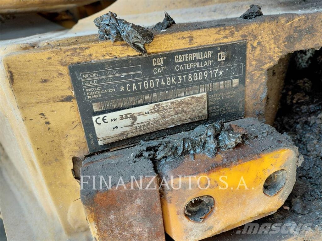 CAT 740GC Σπαστό Dump Truck ADT