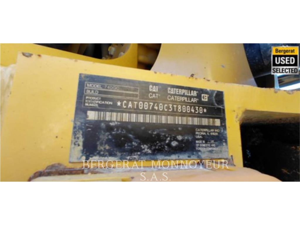 CAT 740GC Σπαστό Dump Truck ADT