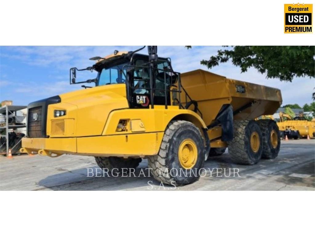 CAT 740GC Tombereau articulé