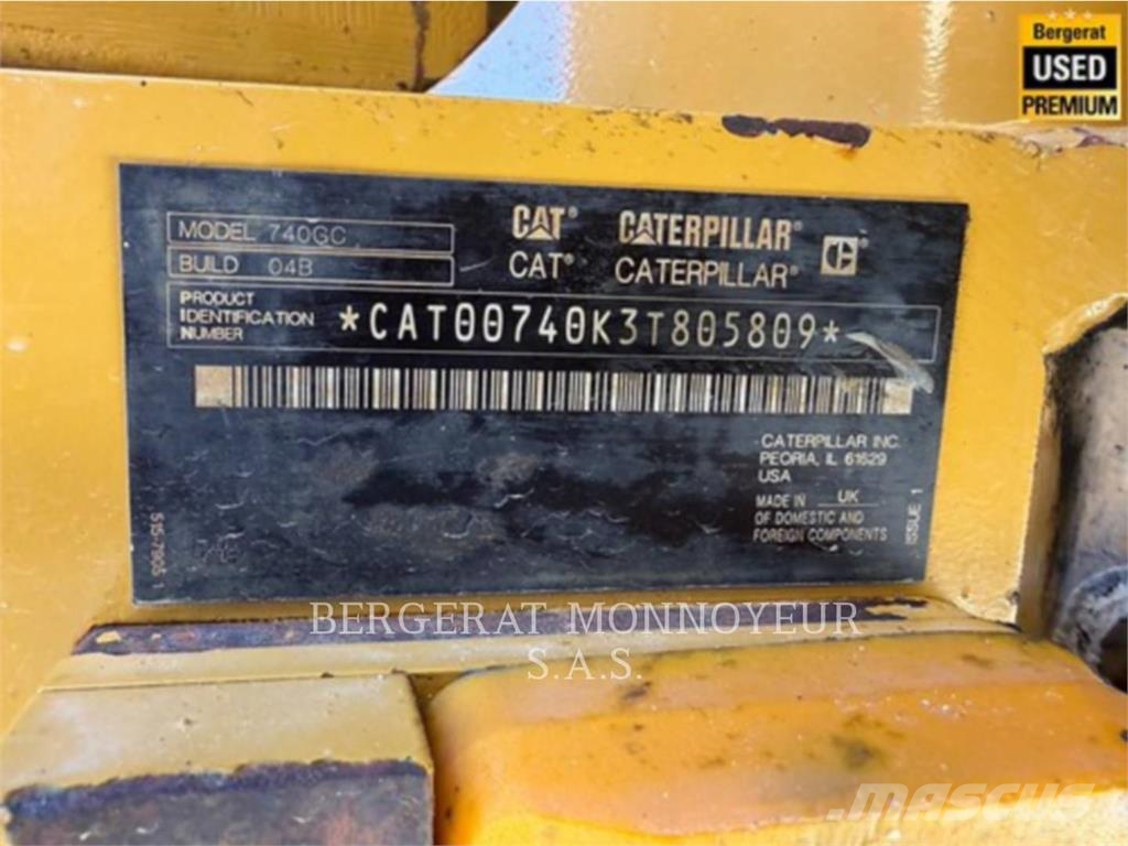CAT 740GC Dumpers articolati