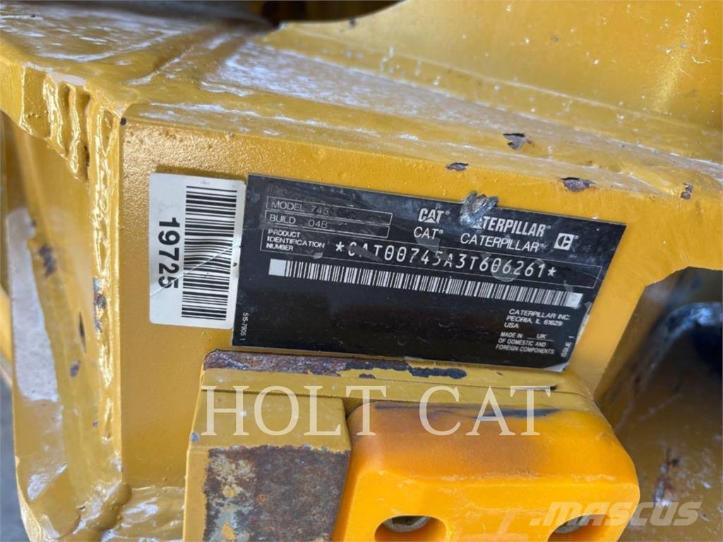 CAT 745 Knik dumptrucks