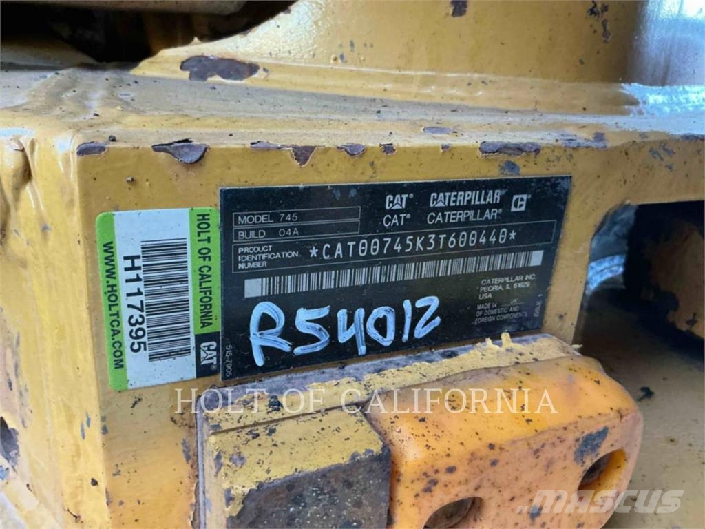 CAT 745 Σπαστό Dump Truck ADT