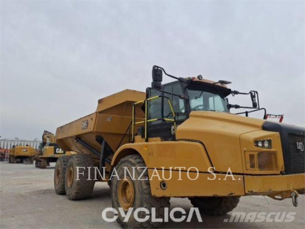 CAT 745 Dumper - Knickgelenk