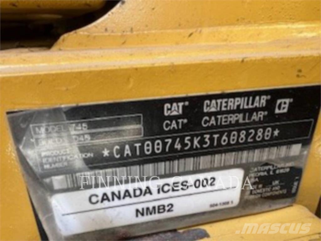 CAT 745 Csuklósdömperek