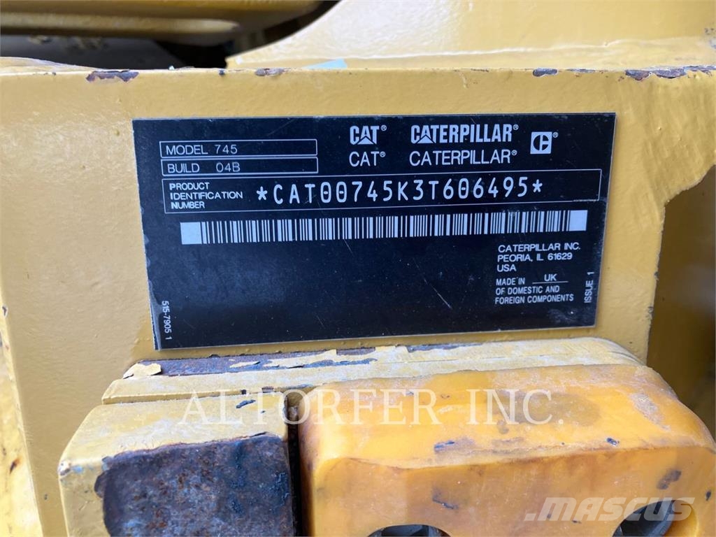 CAT 745-04 Wozidła przegubowe