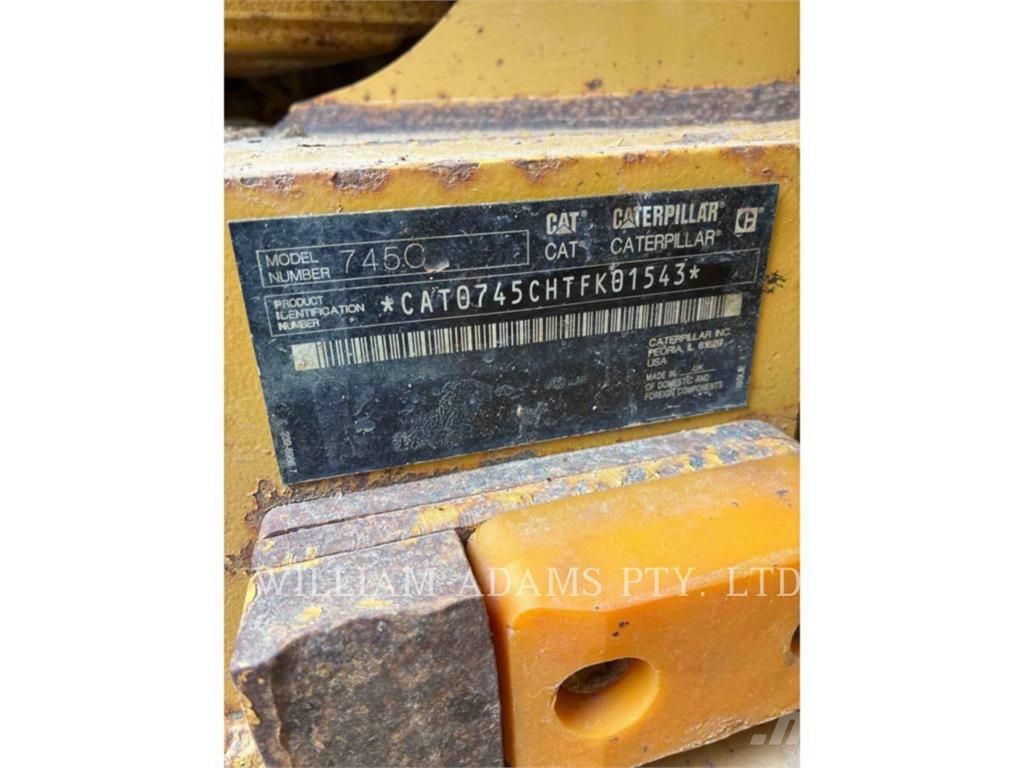 CAT 745C Zglobni damperi