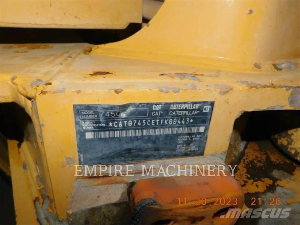 CAT 745C WT Veepaagiga autod