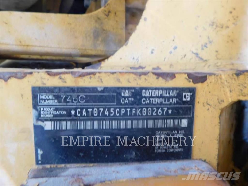 CAT 745C WT Veepaagiga autod