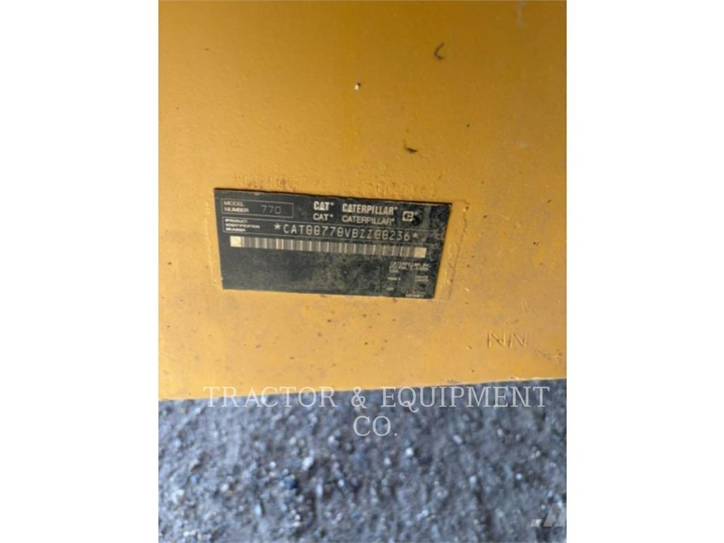CAT 770 연결식 홀러