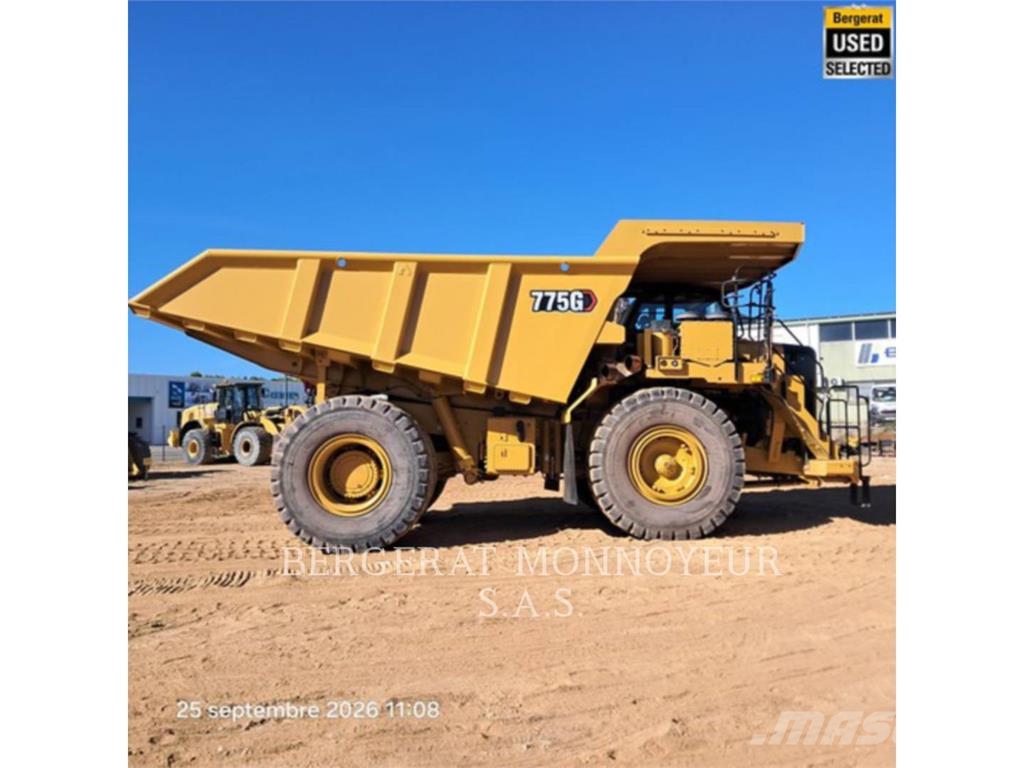 CAT 775G ساحبات مفصلية