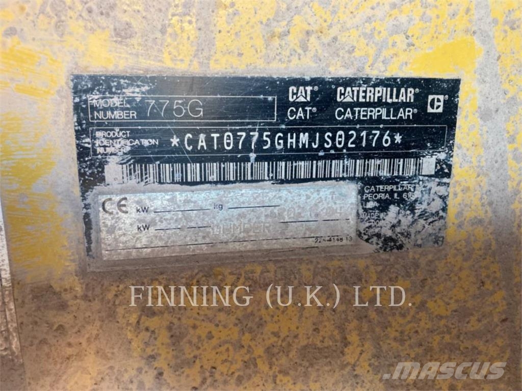 CAT 775G Dumpers articolati