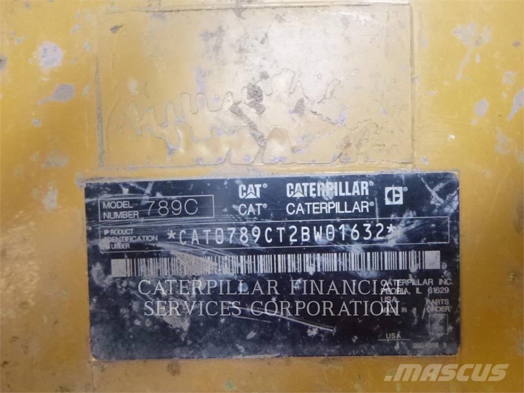 CAT 789C Camiones articulados