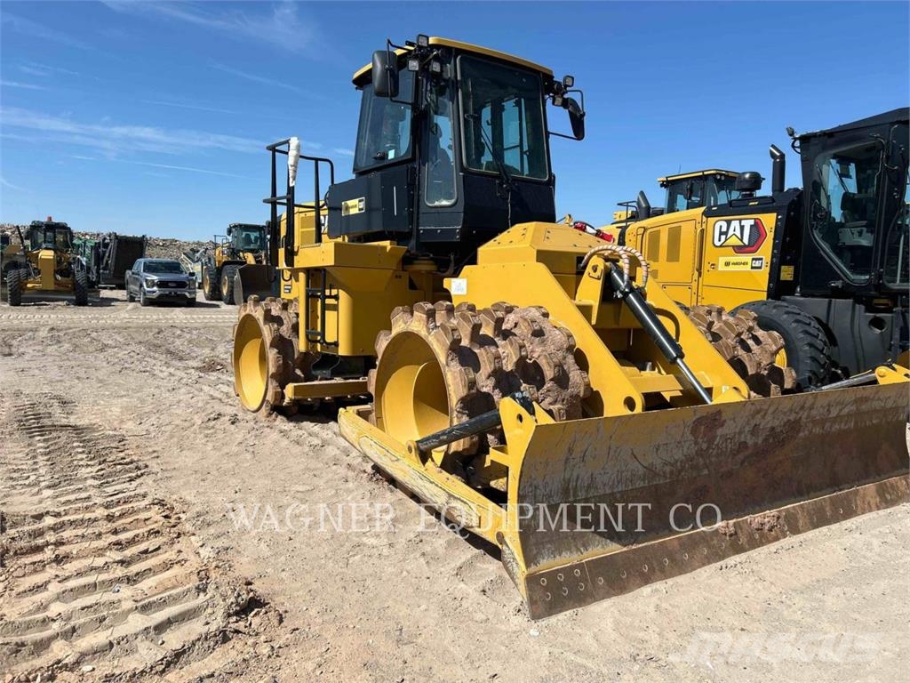 CAT 815 휠로우더