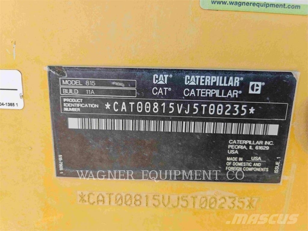 CAT 81511 Gumikerekes homlokrakodók