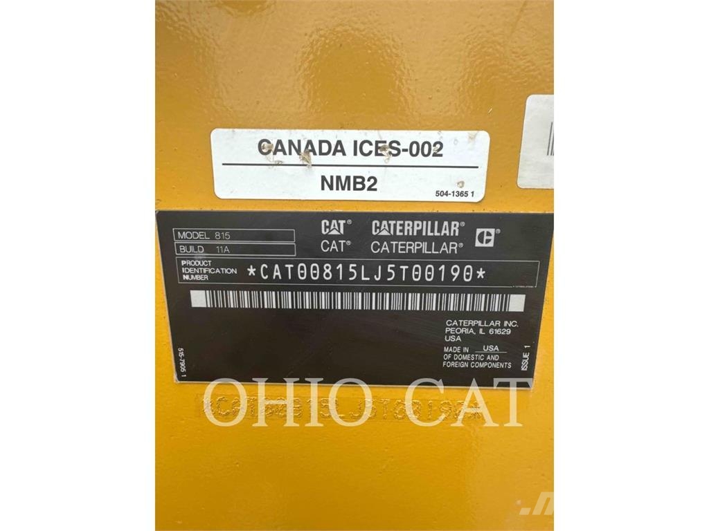 CAT 81511 Augsnes blīvētāji