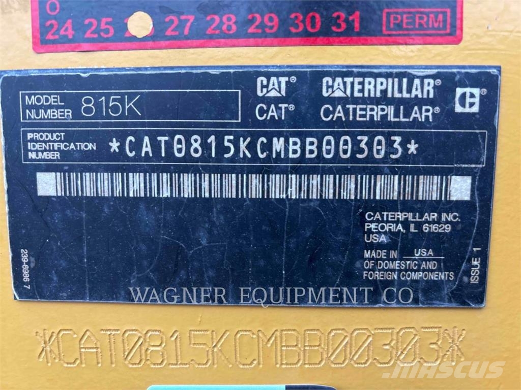 CAT 815K Soil compactors