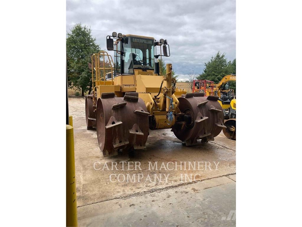 CAT 816F Augsnes blīvētāji
