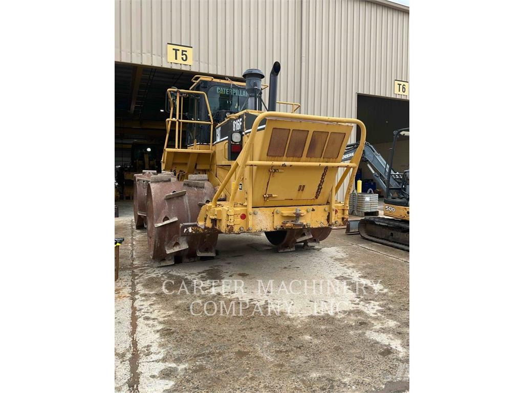 CAT 816F Augsnes blīvētāji