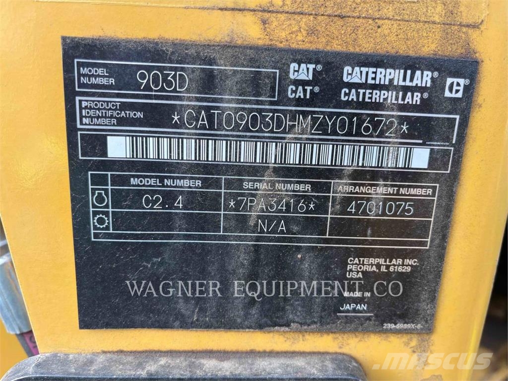 CAT 903D Wheel loaders