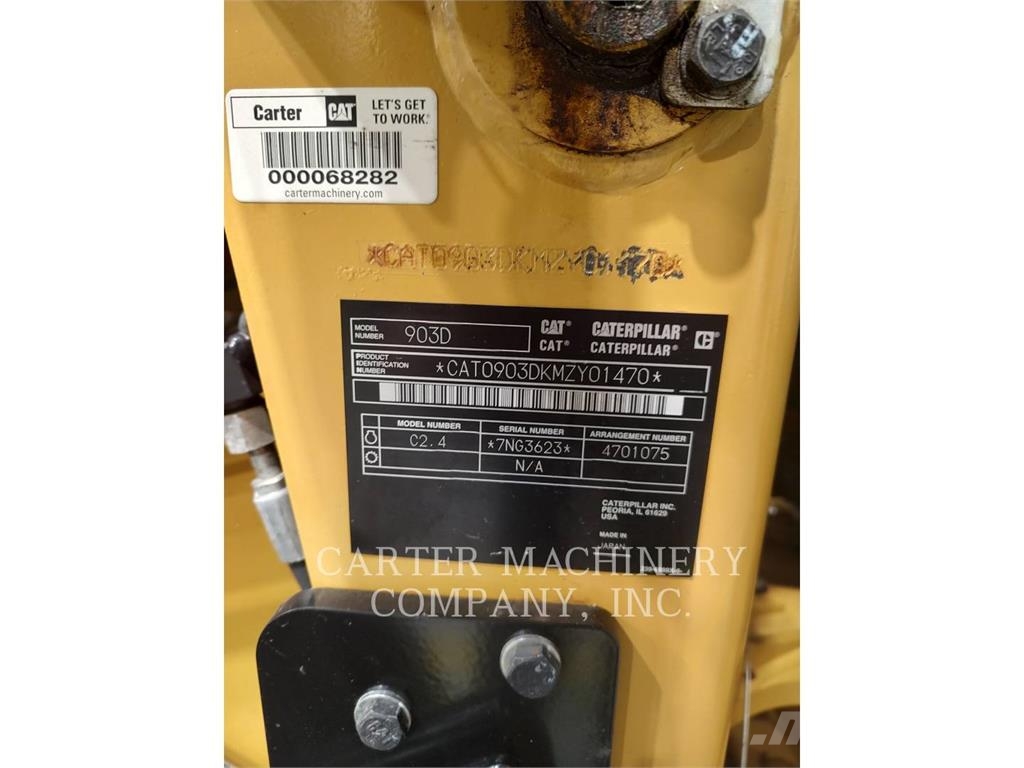 CAT 903D Φορτωτές με λάστιχα (Τροχοφόροι)