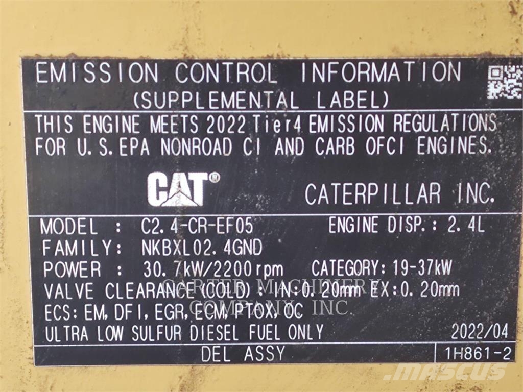 CAT 903D Φορτωτές με λάστιχα (Τροχοφόροι)