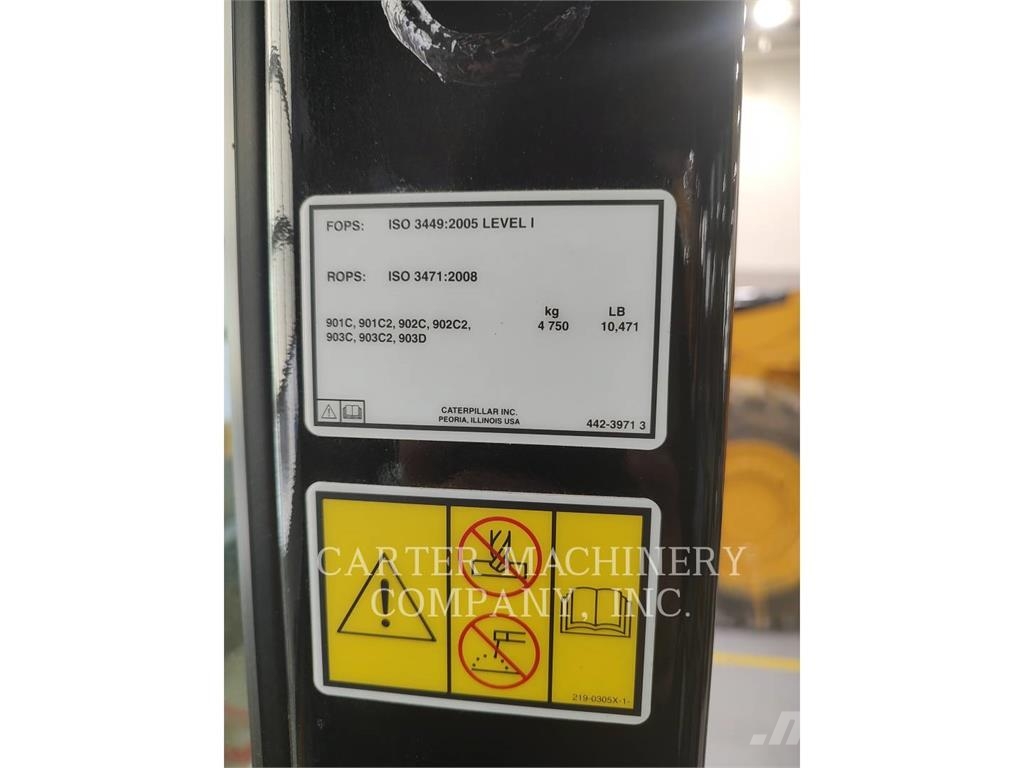 CAT 903D Φορτωτές με λάστιχα (Τροχοφόροι)