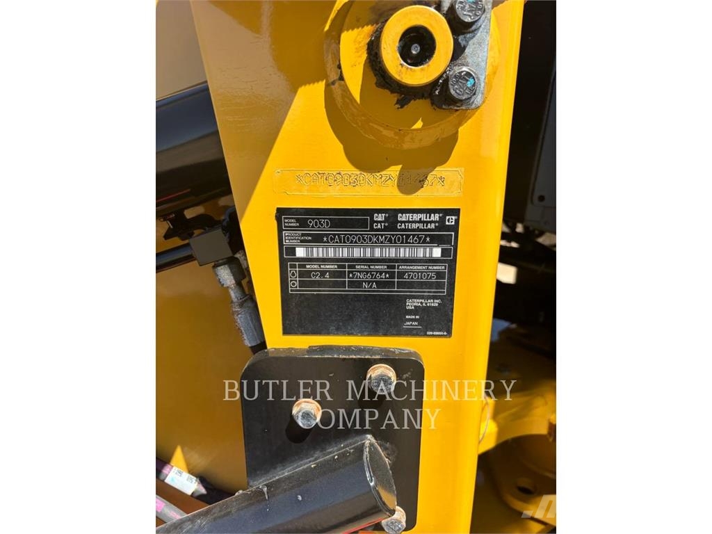 CAT 903D Wielladers