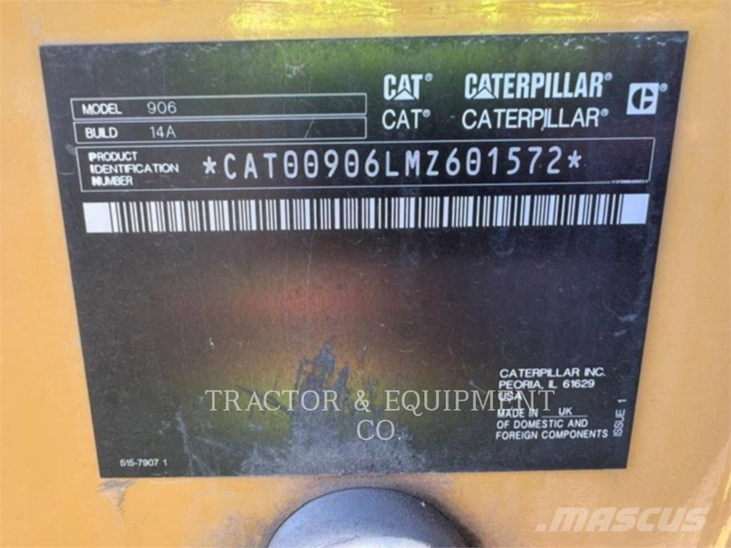 CAT 906 Chargeuse sur pneus