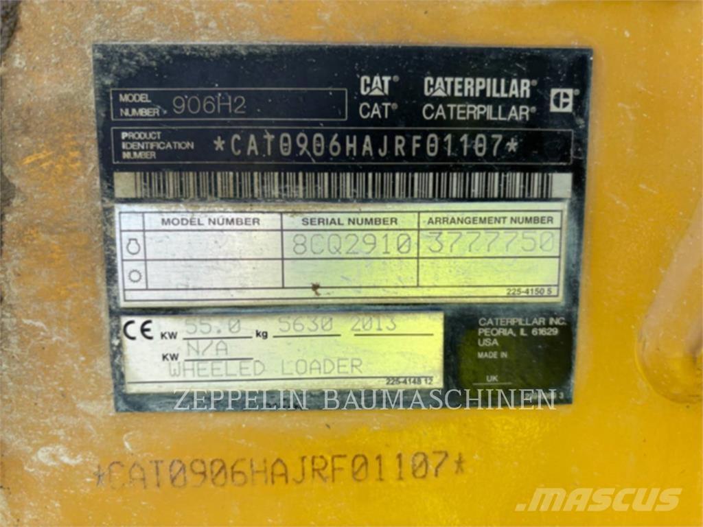CAT 906H Kolesni nakladalci