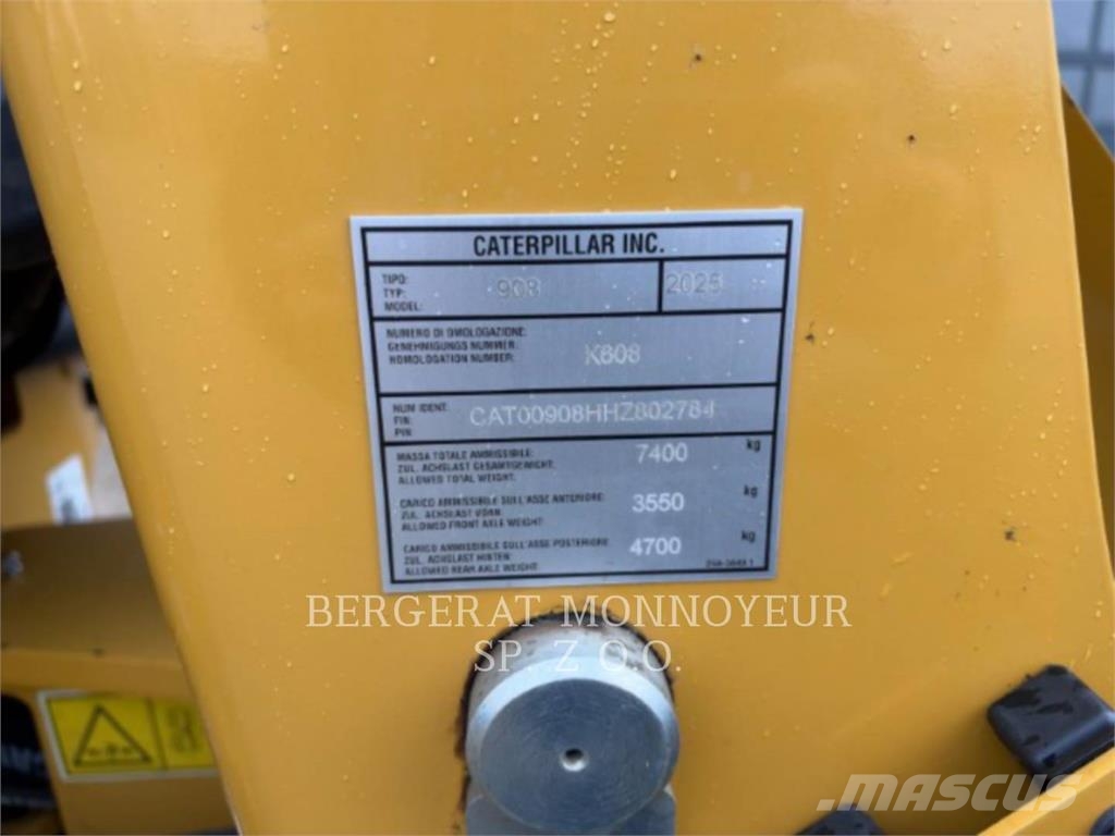 CAT 908-14 Φορτωτές με λάστιχα (Τροχοφόροι)