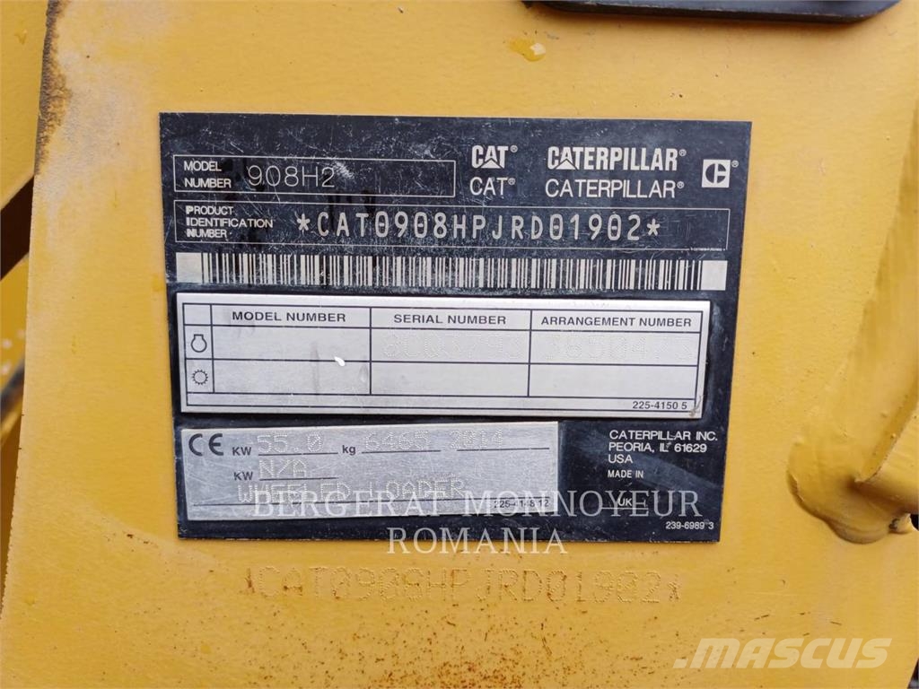 CAT 908H2 Hjullastare