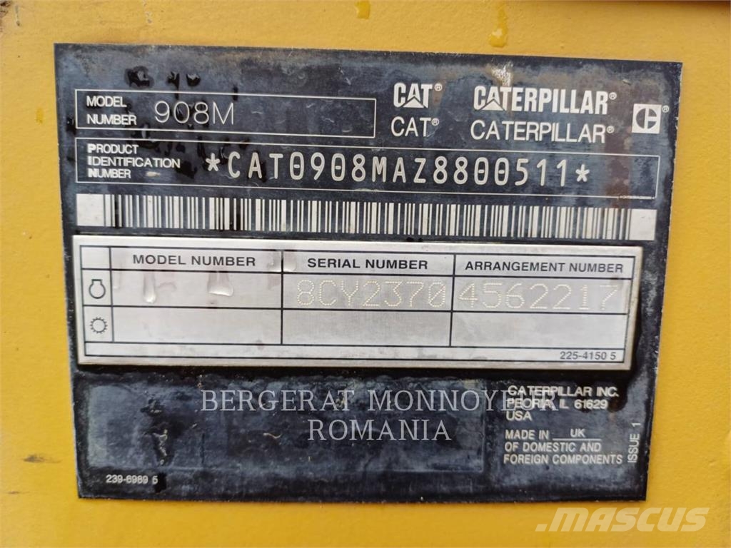 CAT 908M Hjullastare