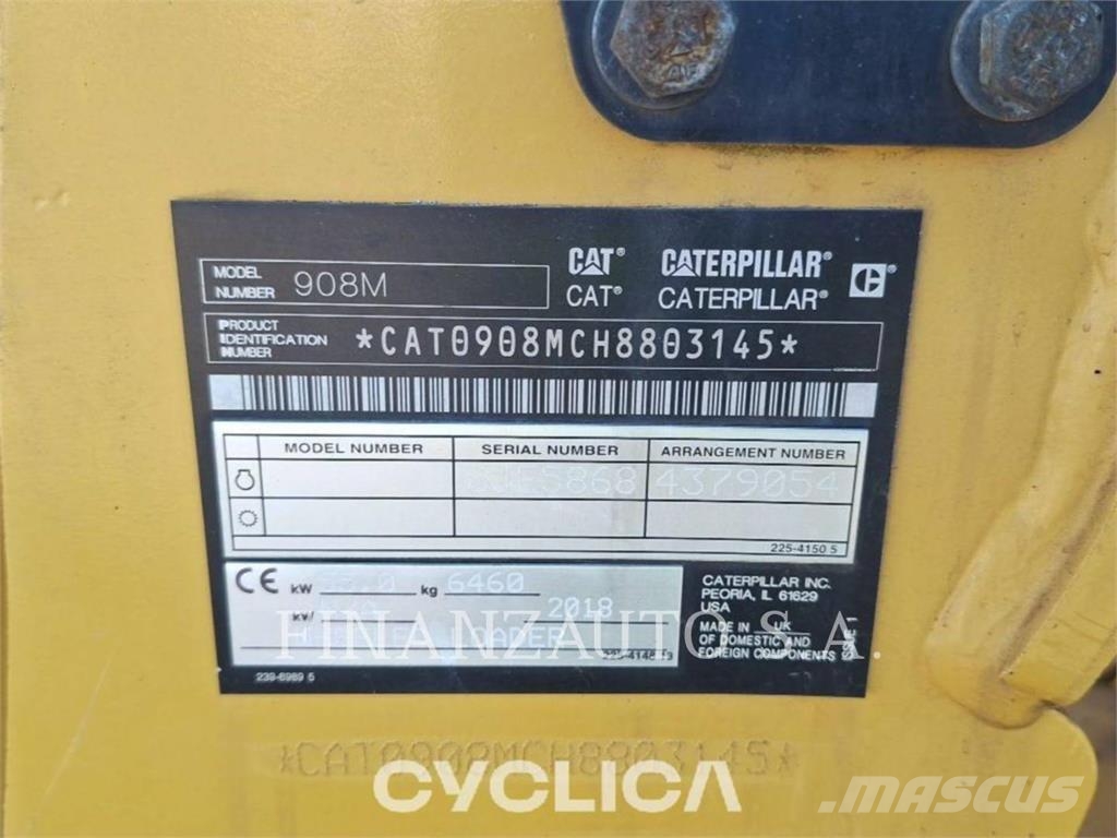 CAT 908M Hjullastere