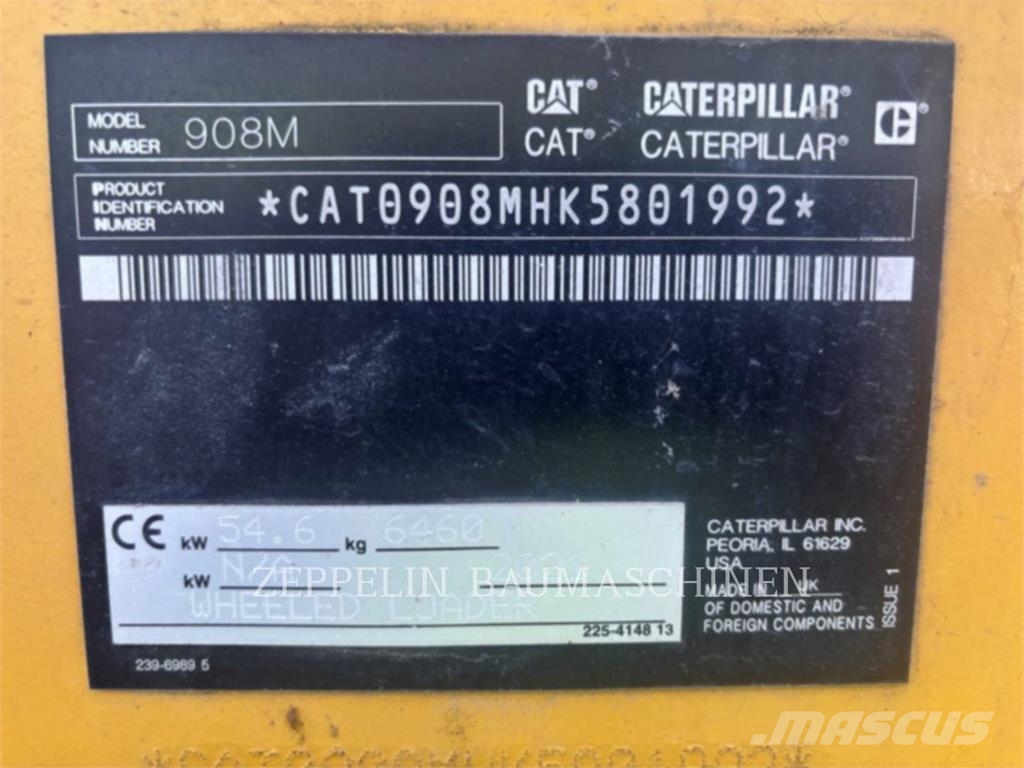 CAT 908M Radlader