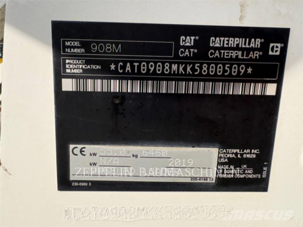 CAT 908M Kolesni nakladalci